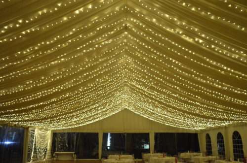 LED Decorative Fairy String Lights Waterproof 220V AC Warm White. Extendable. Collections allowed.
