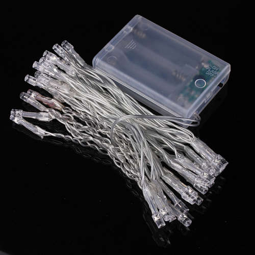 20m of RGB LED Decorative Fairy String Lights Waterproof Battery Operated. Collections Are Allowed.