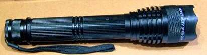 RECHARGEABLE ULTRA BRIGHT LED FLASHLIGHT / TORCH STUN GUN TASER