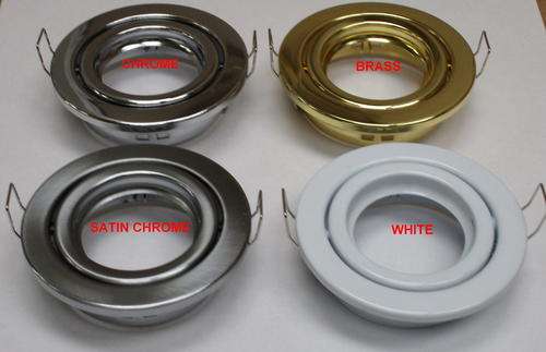 Downlight Fittings/Housings/Holders In Tilt / Swivel Type And Assorted Colours. Collections Allowed
