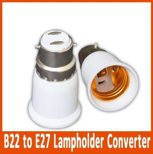 LIGHT BULB SOCKET ADAPTERS / CONVERTERS: B22 TO E27  (New on Bidorbuy). Collections are allowed.