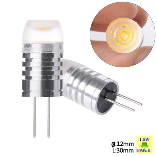 Warm White Ultra Bright COB LED Light Bulbs: G4 Capsules Bulbs Lamps 12VDC. Collections Are Allowed.