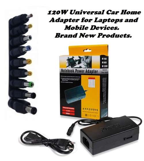 AC/DC Power Adapter Charger with Connector Plugs for Laptops or Mobile Devices. Collections Allowed.
