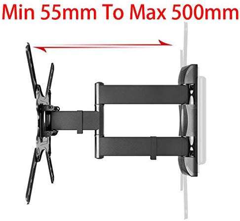 TV Wall Mount Bracket, Full Motion Cantilever Wall Mount Bracket. Collections are allowed.