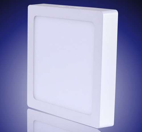 LED Ceiling Lights: Surface Mounted Square Complete with Fittings + Driver/PSU. Collections allowed.
