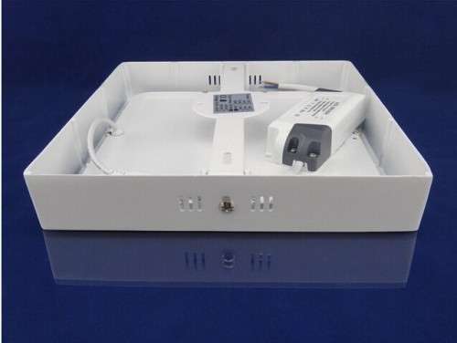 LED Ceiling Lights: Surface Mounted Square Complete with Fittings + Driver/PSU. Collections allowed.