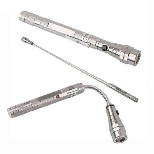 Flexi Torch 3-LED Telescopic Flexible Bendable Magnetic Pick-Up Tool Flashlight. Collections Allowed