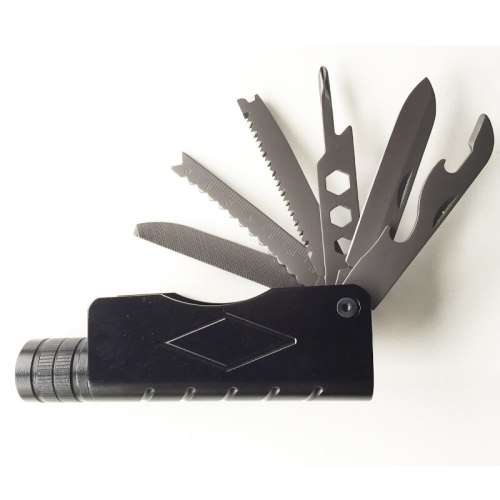 Multifunction 7-in-1 CREE LED Torch Flashlight Handy Multi-Tool Swiss Knife Kit. Collections Allowed