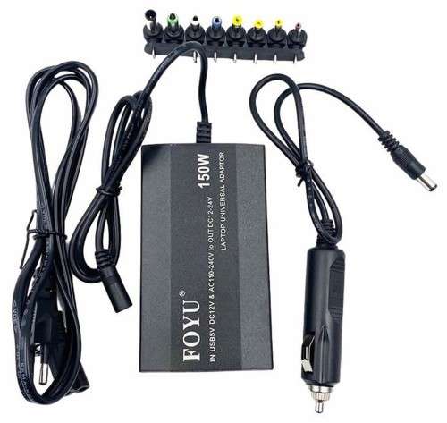 150W Universal Car Home Inverter Adapter Charger for Laptops, Mobile Devices. Collections allowed
