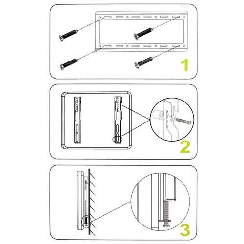 TV Wall Mount Bracket, Flat Panel TV Wall Bracket 14` ~ 42` inches. Collections are allowed.