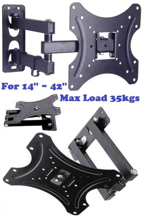 TV Wall Mount Bracket, Full Motion Cantilever Wall Mount Bracket 14``~42``. Collections are allowed.