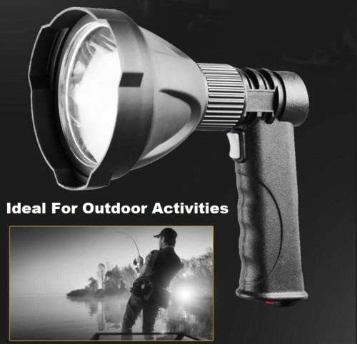 Multifunctional Rechargeable Pistol Light With Tripod Stand and Much More. Collections are allowed.
