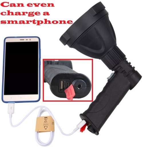 Multifunctional Rechargeable Pistol Light With Tripod Stand and Much More. Collections are allowed.