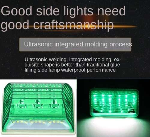 2Pces Side Marker Trailer Lights Indicator Lamps. Universal Truck, Van, PickUp. Collections Allowed
