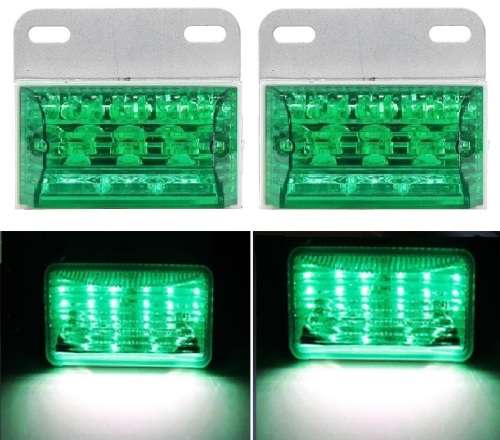 2Pces Side Marker Trailer Lights Indicator Lamps. Universal Truck, Van, PickUp. Collections Allowed