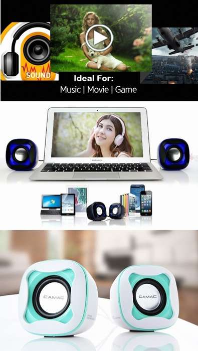 MultiMedia Smart Speakers Compact Portable Camac CMK-209. Collections are allowed.