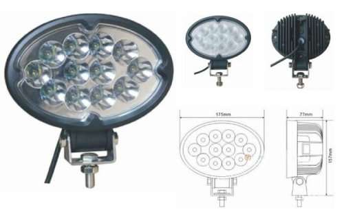 36W LED 3D Lens OVAL Shape Light Bar with Spot Beam 10V~32V DC Special Offer. Collections Allowed