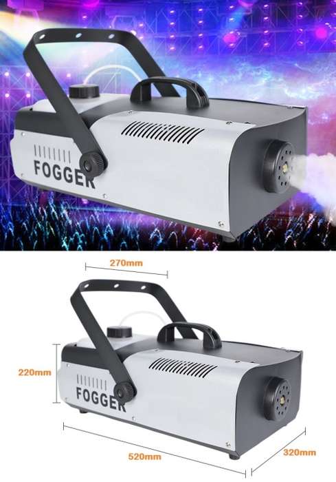 Professional Smoke, Fogger Machine 2000W Heavy Duty, Compact & High Capacity. Collections allowed.