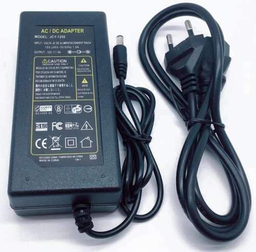 Super Grade AC/DC Waterproof 60W 12V 5A Power Supply, Adapter, Transformer. Collections Are Allowed.