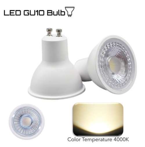 Dimmable LED Downlight Bulbs 6W GU10 COB Natural White 220V. Collections are allowed