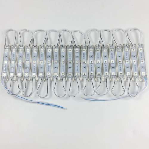 LED Light Modules: Waterproof Triple SMD5050 in Blue Colour. Collections are allowed.