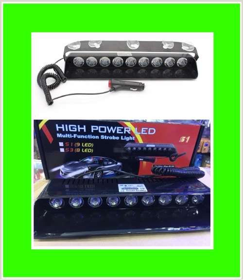 Very Long Version LED Vehicle Windscreen Dashboard Strobe Flash Dash Light Bar. Collections Allowed