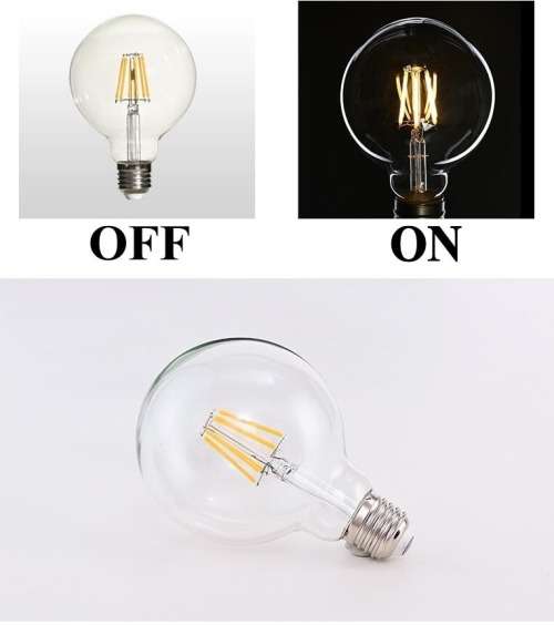 LED Light Bulbs: Filament COB LED Vintage G95 Design Light Bulbs. Collections Are Allowed.