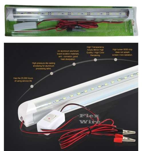 12V LED T8 Tube Lamp. Can be used with a Battery. Load Shedding Buster. Collections Allowed.