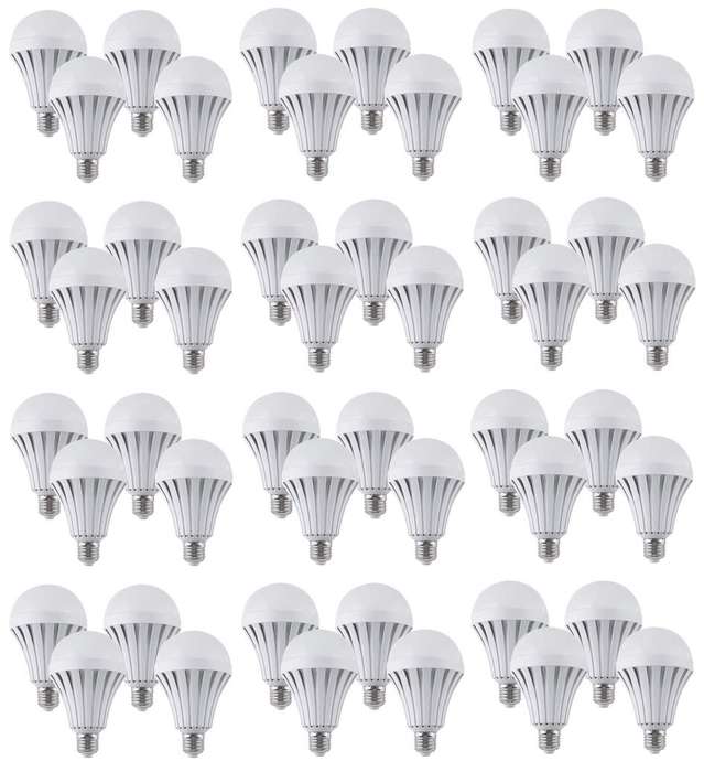 BULK SALE: 50x LED Light Bulbs 5W LED 12V E27. These are 12Volts products. Collections Are Allowed.