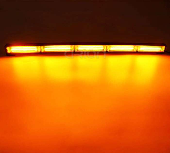 Amber Yellow Orange Emergency Vehicle Flash/Warning LED Strobe Light Bar. Collections allowed.