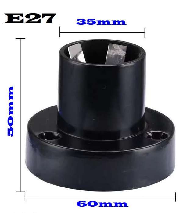 E27 Edison Screw Cap: Standard Size Lamp, Bulb Holder, Socket Base Holder. Collections Are Allowed.
