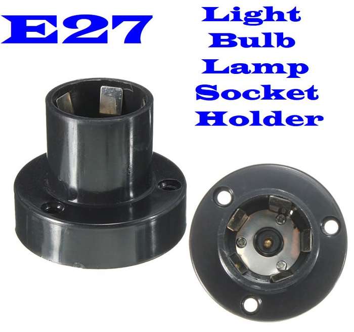 E27 Edison Screw Cap: Standard Size Lamp, Bulb Holder, Socket Base Holder. Collections Are Allowed.