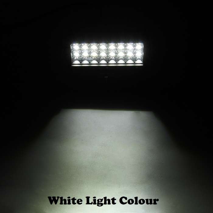Construction Vehicle 72W LED Light Bar Dual Colour White + Amber Flashing Modes. Collections Allowed