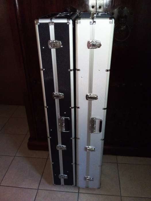 Big Aluminium Trolley Cases For Testing / Displays / Demos of Light Bulbs/Tubes. Collections Allowed