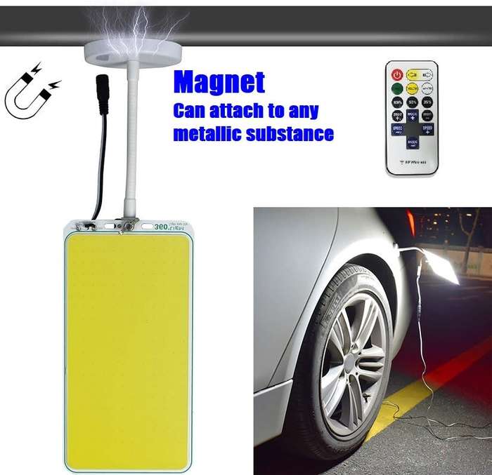 500W Portable Versatile COB LED Multifunction Panel Light with Remote Control. Collections Allowed.