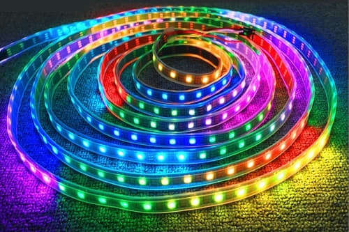 MultiColour LED Strip Lights 5m RGB 220V Complete Turnkey Kit (Ready To Use). Collections Allowed.