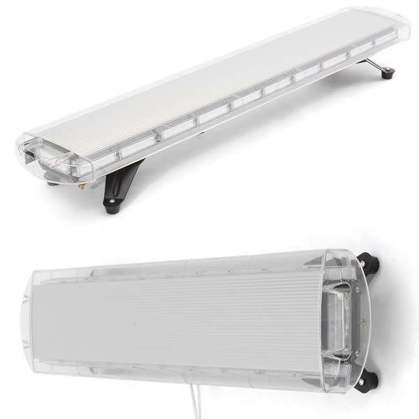 Cool White LED Vehicle Roof Top Hazard Warning Flash Strobe COB LED Light Bar. Collections Allowed.