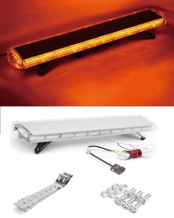 Breakdown Vehicle Roof Top Amber LED Strobe Emergency Warning Flash Light Bar. Collections Allowed.