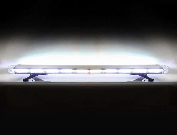 Cool White Light Vehicle Roof Top Strobe Flash Light Bar. Slim COB LED Design. Collections Allowed.