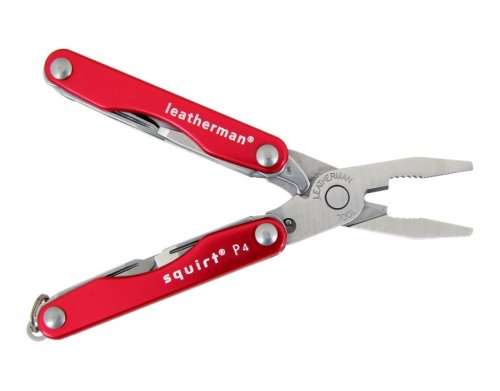 Leatherman Multi Tool Squirt P4 - Red - Authentic Leatherman - Get things done