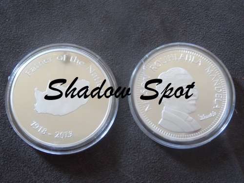 Nelson Mandela Father of the Nation Silver Clad Bullion Coin
