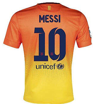 ***AUTHENTIC*** BARCELONA 12/13-MESSI-10-MEDIUM   *PLAYERS EDITION*
