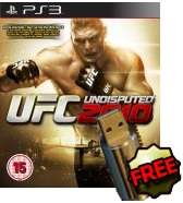 NEW RELEASE - UFC UNDISPUTED 2010 WITH FREE 1GB MEMORY STICK **BRAND NEW - BOXED**