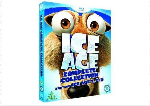 ICE AGE COMPLETE COLLECTION - BLURAY DISCS