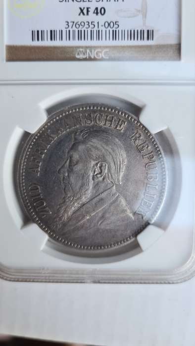 1892 S/S 5 Shillings - Always desired - NGC - XF40 - Nice looking example!