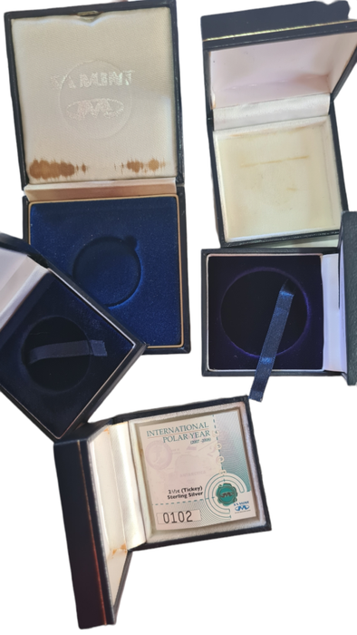 5 x Empty Sa Mint boxes as pictured