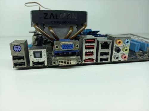 ASUS Motherboard Combo + AMD CPU + Zalman CPU Cooler With Heat Sink + Back Plate