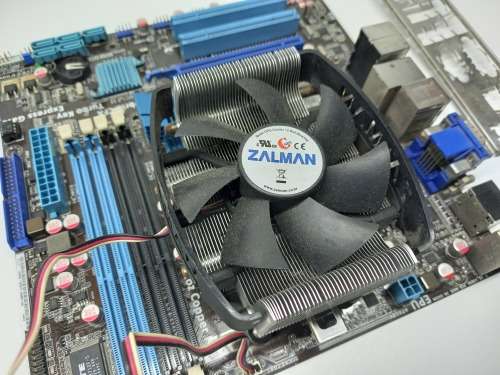 ASUS Motherboard Combo + AMD CPU + Zalman CPU Cooler With Heat Sink + Back Plate