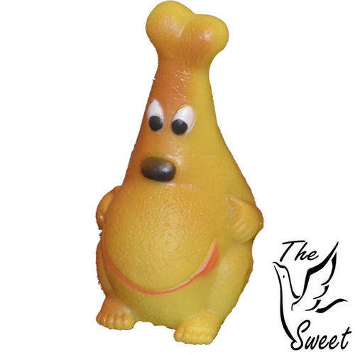 Squeaky Chicken Drumstick - medium size - Toy for Dogs