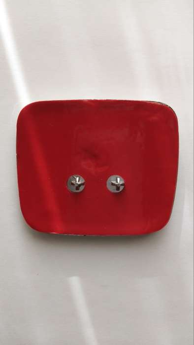 Red Honda Emblem Badge